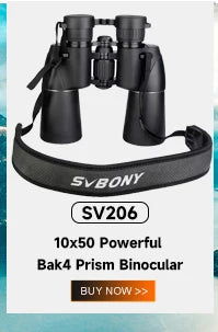 Svbony SV202 8X32/8x42/10x42/10X50 ED Binoculars IPX7 Magnesium Alloy Body long range Binoculars