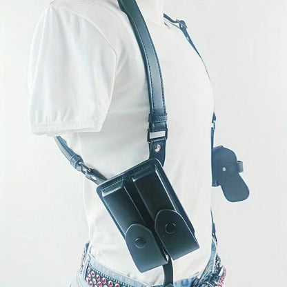 New Universal Vertical Shoulder Strap Holster Type 92 1911 Leather