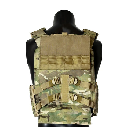 EMERSONGEARS 1000D Nylon Plate high quality Carrier Outdoor Tactical Vest Hunting Protective Adjustable Quick release MOLLE Vest
