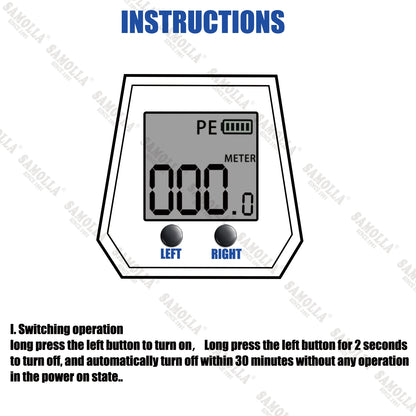 New Big Led Screen Electronic Baitcasting Fishing Reel High Speed 7.2:1 10kg Saltwater Waterproof Cast Drum Wheel Casting