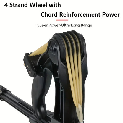 60LBS 40 Series Compound Bow Multi Strand Rubber Band Pulley Bow Outdoor Hunting And Shooting Slingshot Tools