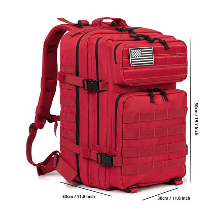 45L Tactical Fishing Backpack Large 3 Day Outdoor Rucksack Hiking