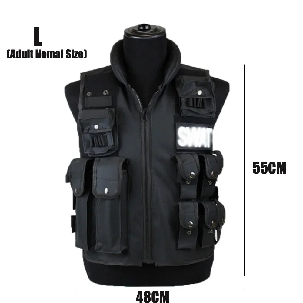 SWAT Multi Pockets Tactical Vest Hunting Outdoor