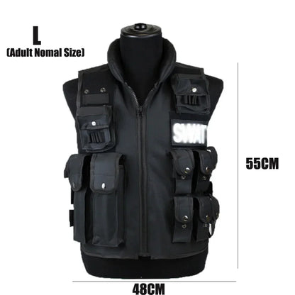 SWAT Multi Pockets Tactical Vest Hunting Outdoor