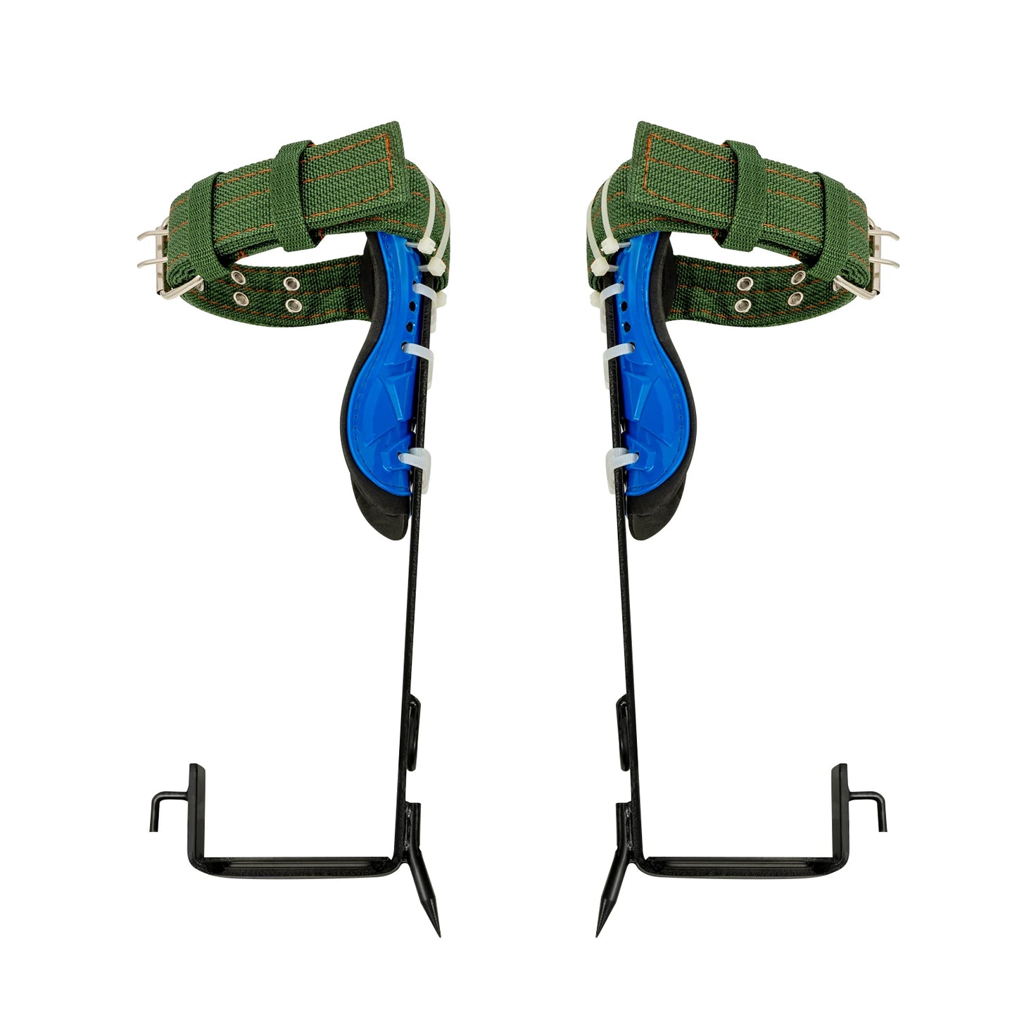 Tree Climbing Spikes Kit w/Safety Harness Gloves Double Teeth