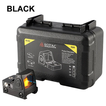 Mini MR Red Dot Sight Collimator Rifle Reflex Sight Scope fit 20mm Rail
