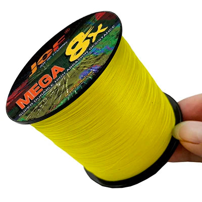 New 8 Strands PE Fishing Line Predatory Braided Wires 100M 300M 500M 1000M Multifilament Sea Carp Lines Durable Smooth Tackle