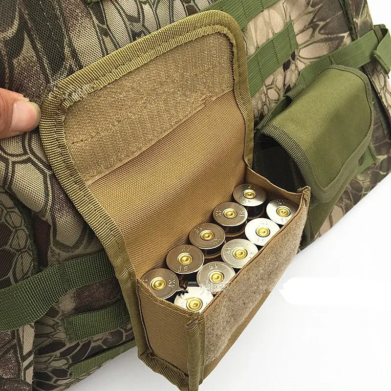 Hunting 10 Round Shot Shotshell Reload Holder Molle Pouch for 12 Gauge/20G Magazine Pouch Ammo