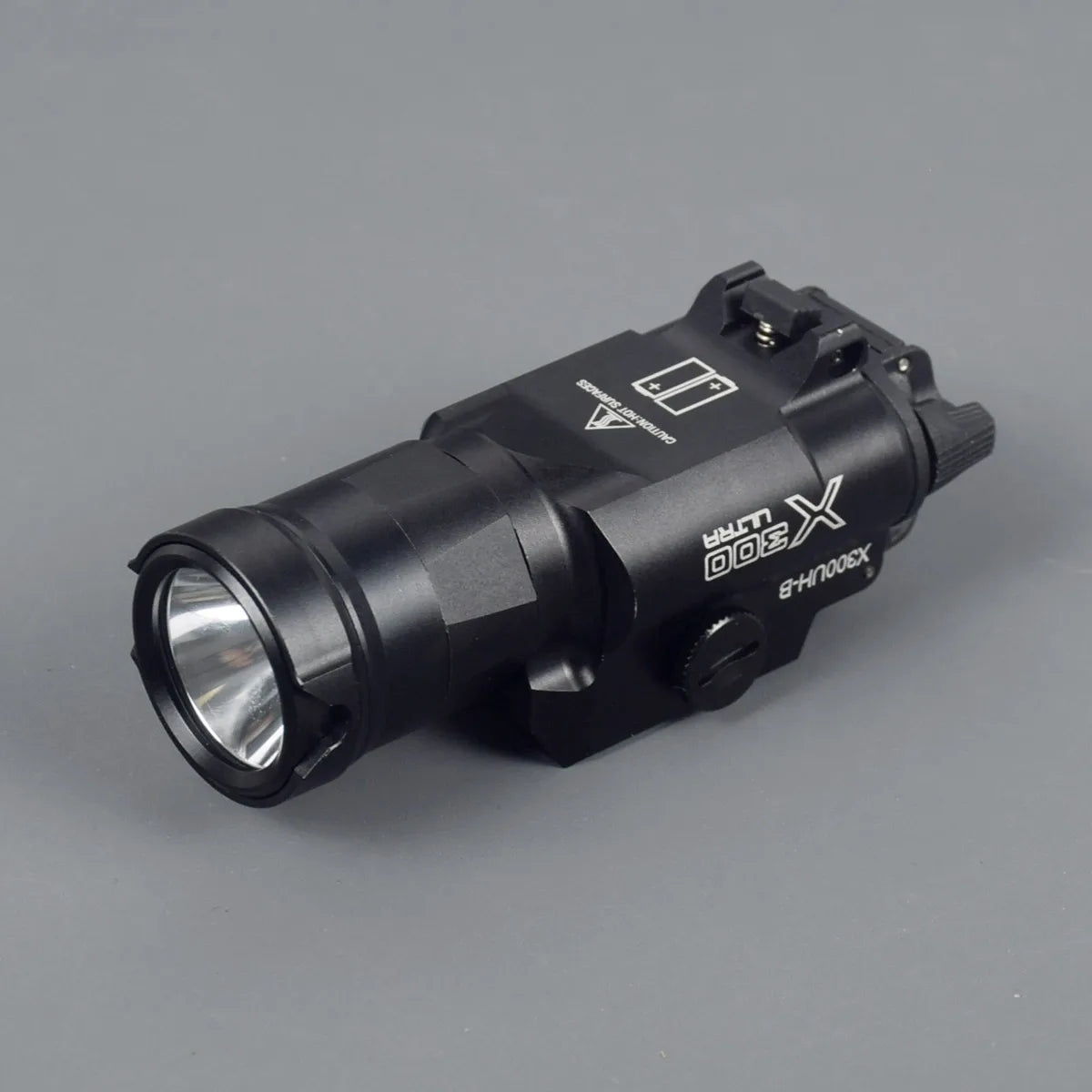 Tactical SureFire LOGO X300 Ultra XH35 X300UH-B Weapons Gun Light Lanterna Torch For Airsoft Pistol G17 G18 G19 G22 20mm Rail