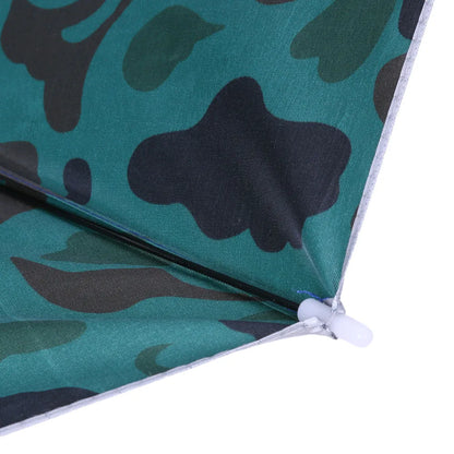 Outdoor Foldable Head Umbrella Hat
