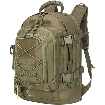 60L Military Tactical Backpack Army Travel Hiking Rucksacks Camping Hunting