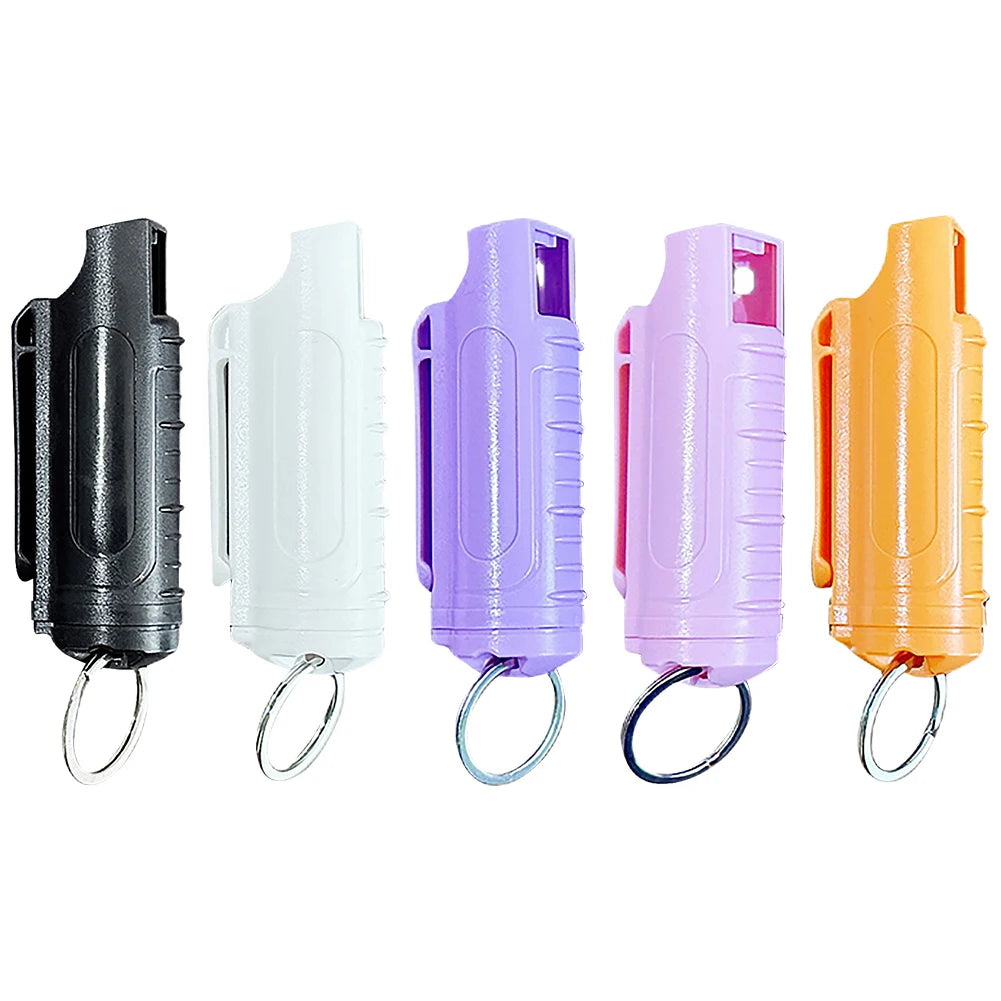 20ml Multipurpose Pepper Spray Keychain Reusable Self-Defense Outdoor