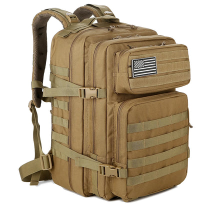 45L Tactical Fishing Backpack Large 3 Day Outdoor Rucksack Hiking