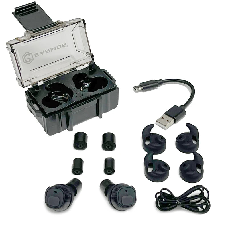 EARMOR M20 Electronic Earplugs Shooting Range Hunting Hearing ear Protection Earbuds Active Noise Canceling Earmuff
