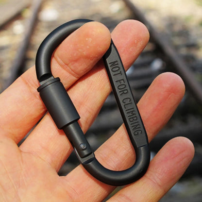1/2/6 Piece Carabiner Set For Key Camping  Alloy Aluminum