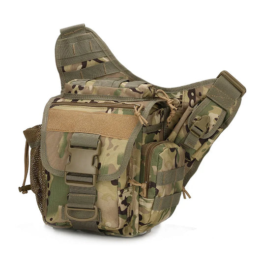 Outdoor Waterproof Durable Men Climbing Chest Shoulder Bag