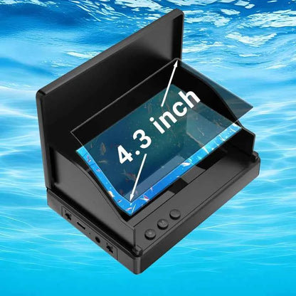 Fish Finder IP68 Waterproof Underwater Fishing Camera With Monitor Portable With Night Vision