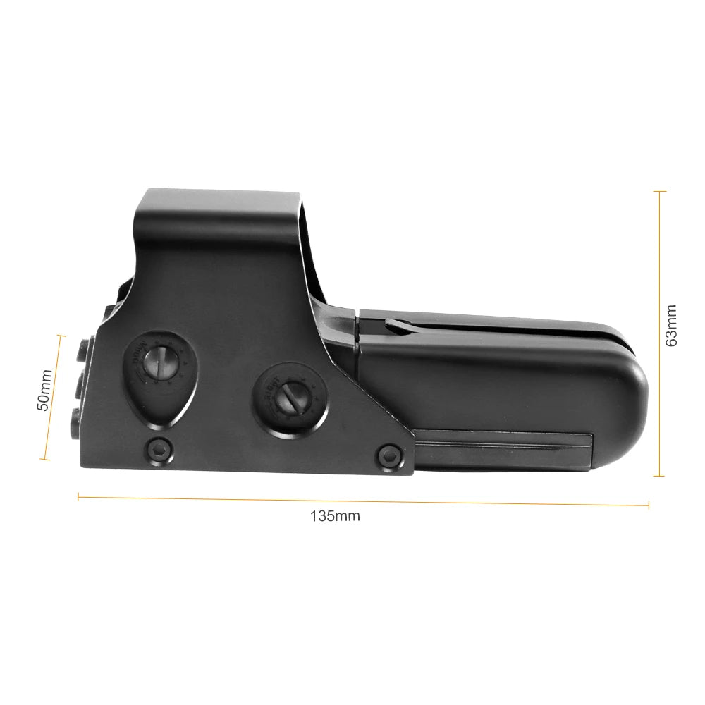 551 552 553 558 Red Green Dot Holographic Sight Scope Hunting Reflex Sight Riflescope 20mm Mount