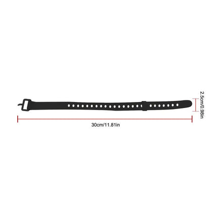 Utility Strap With Clip Safety Rubber Cargo Strap Industrial Clutch Tension Straps Compact High Strength Utility Strap Dropship