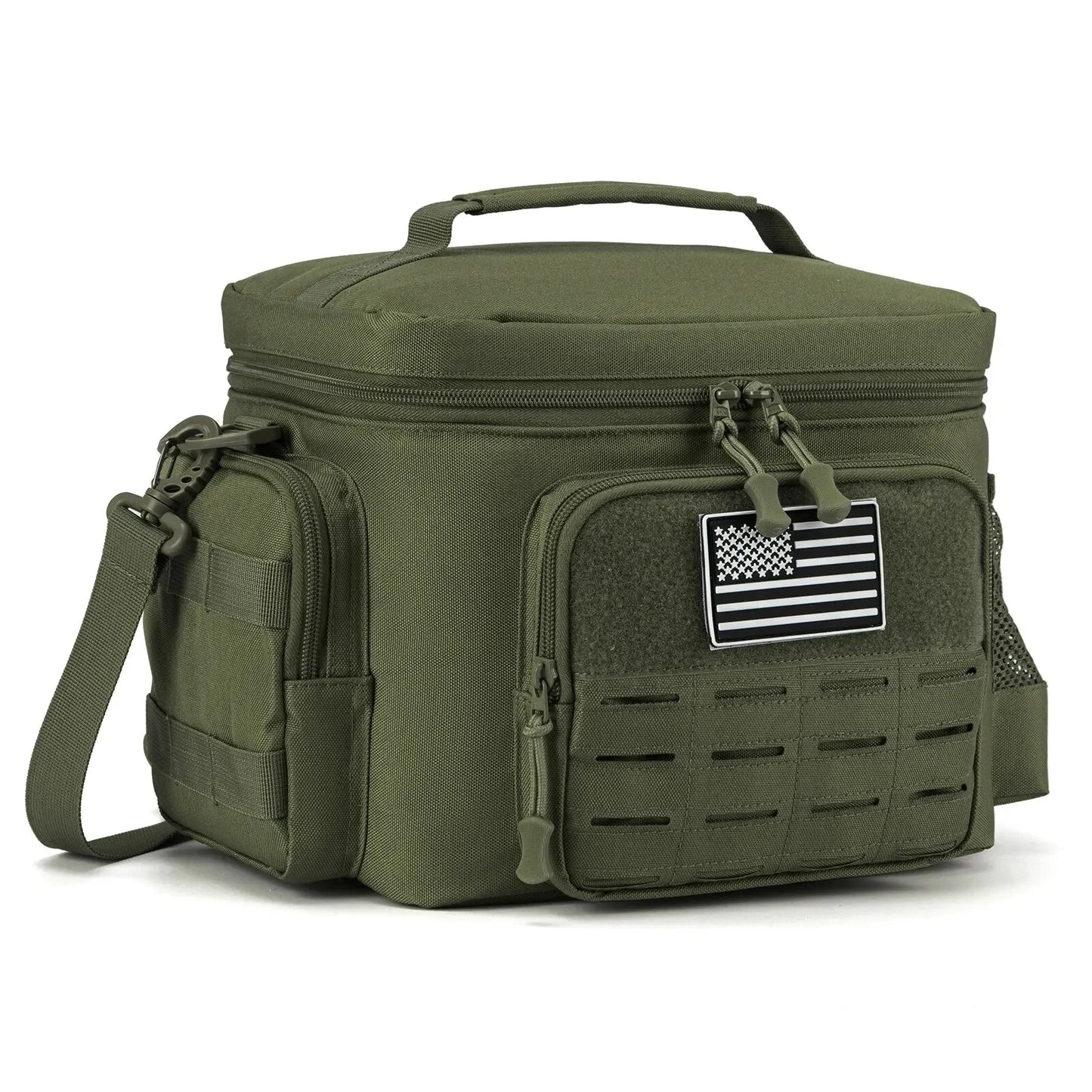 Tactical Lunch Box for Men Outdoor Heavy Duty Lunch Bag Work Leakproof Insulated Durable
