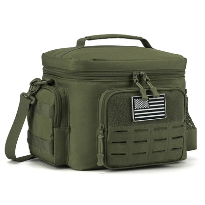 Tactical Lunch Box for Men Outdoor Heavy Duty Lunch Bag Work Leakproof Insulated Durable
