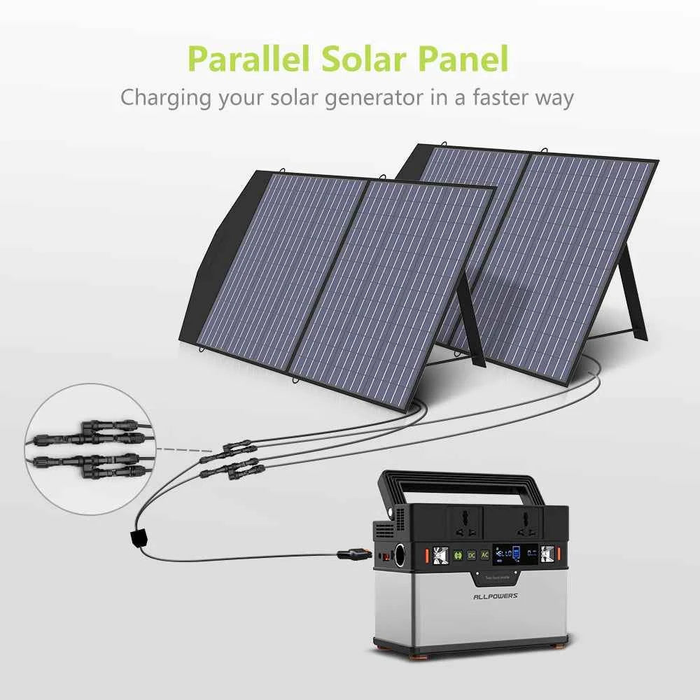 ALLPOWERS SP027 Foldable Portable Solar Panel 100W / 200W Solar Battery Charger