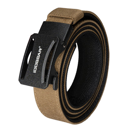 IDOGEAR Tactical Ratchet Belt 1.25” EDC Gun Belt Heavy-Duty Nylon CCW Belts