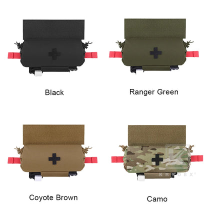 KRYDEX Tactical Roll Up Medic Pouch First Aid Trauma EMT