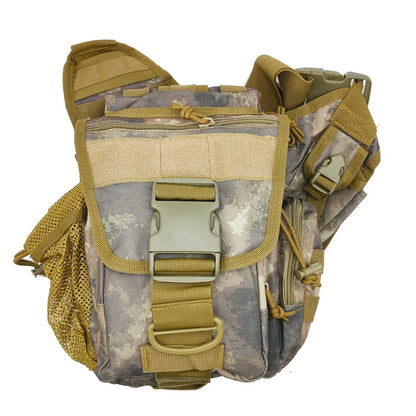 Outdoor Waterproof Durable Men Climbing Chest Shoulder Bag