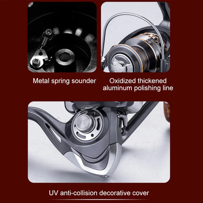 Spinning Reel  Water Resistance  13 Bearings Max Drag Power Fishing Reel Long Cast Offshore Trolling Reel