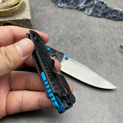 BM 535/533 Folding Knife with Shaft Lock - High Hardness S35V Blade Carbon Fiber Handle -