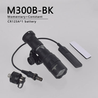 Surefire M600C M600 M300 X300 Ultra Tactical Scout Light Airsoft Rifle Weapons Flashlight Picatinny Mount Hunting for Olight