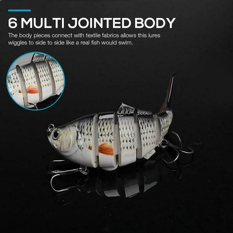 5pcs Bionic Lures random color Realistic fish shape Fishing Bait : for All Kinds of Fish