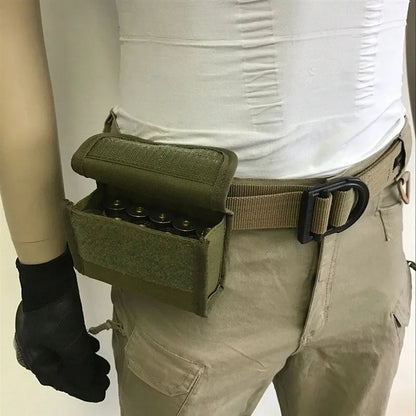 Hunting 10 Round Shot Shotshell Reload Holder Molle Pouch for 12 Gauge/20G Magazine Pouch Ammo