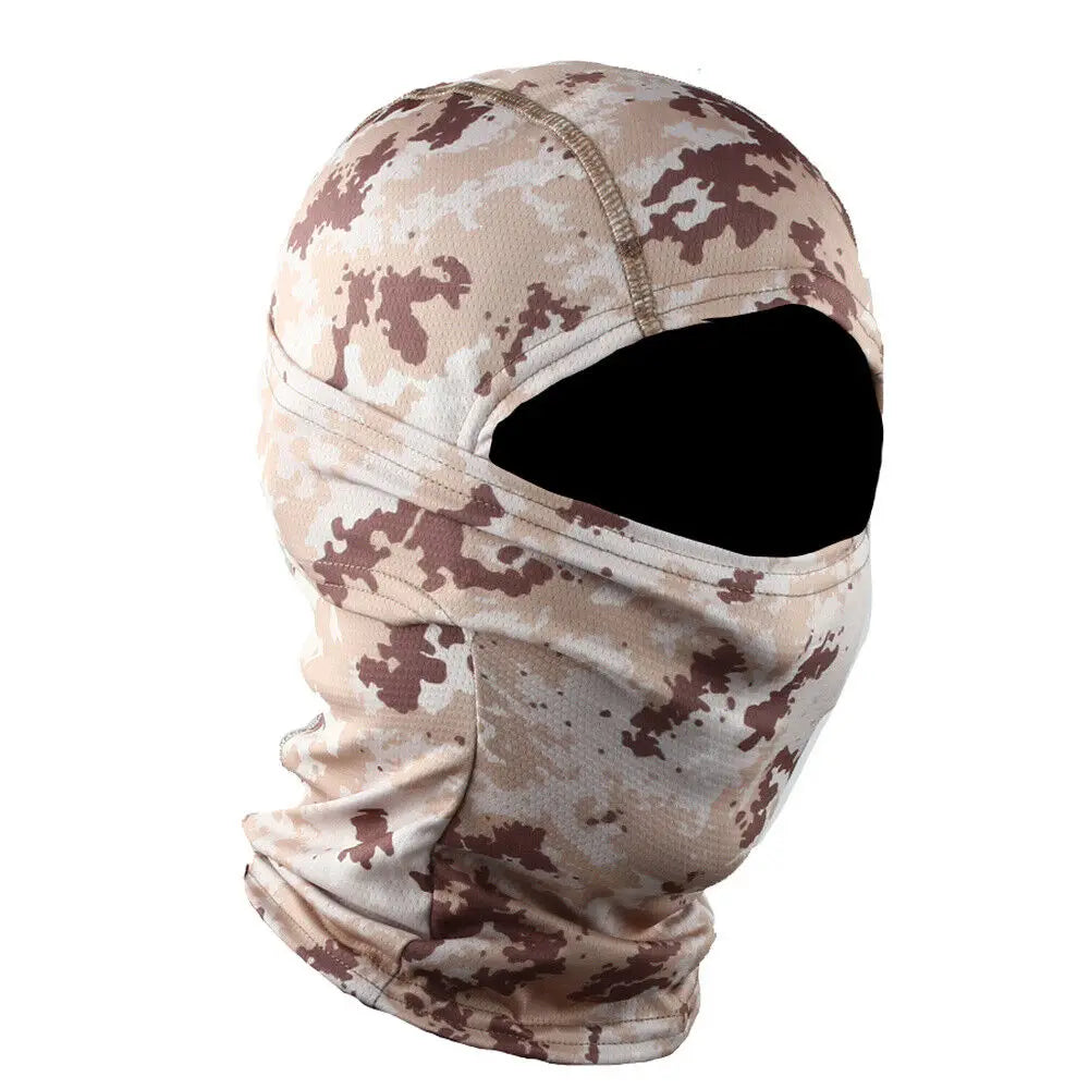 Tactical Fishing Balaclava Hood Full Face Mask Scarf Neck Gaiter