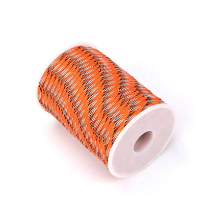 5M/15M/30M 7-Core 550 Paracord 4mm Parachute Cord Outdoor Camping
