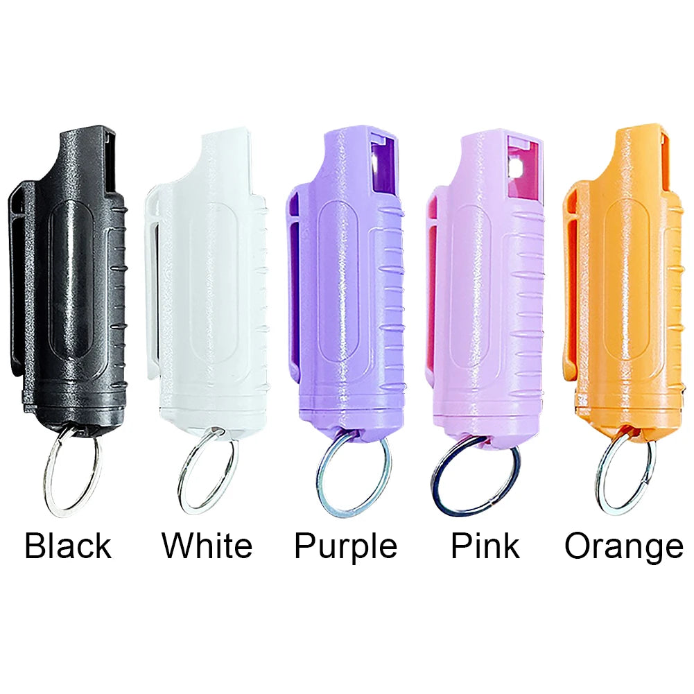 20ml Multipurpose Pepper Spray Keychain Reusable Self-Defense Outdoor