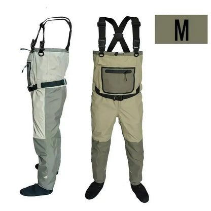 fly fishing tackle waders neoprene foot for men raft hunting Quick-dry Waterproof and breathable