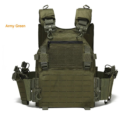 Outdoor training vest multi-functional MOLLE expansion convenient quick release vest waterproof and wear-resistant