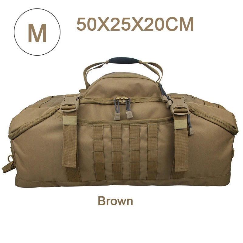 LQARMY 30L 45L 80L Sport Travel Bag for Camping Hunting Fishing
