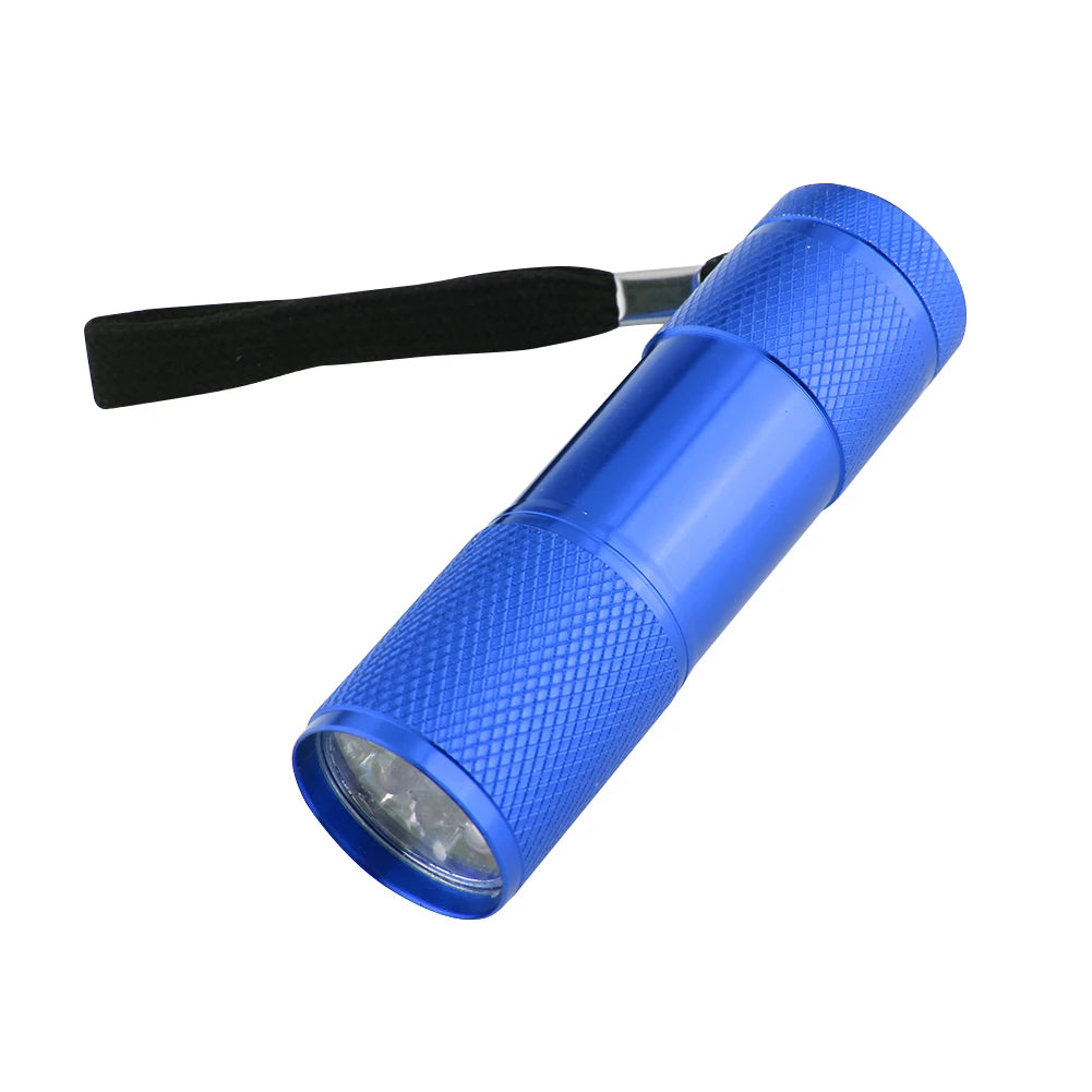 Mini Flashlight with Rope Professional Purple Light