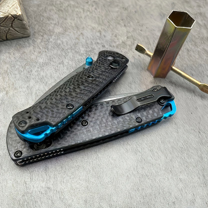 BM 535/533 Folding Knife with Shaft Lock - High Hardness S35V Blade Carbon Fiber Handle -