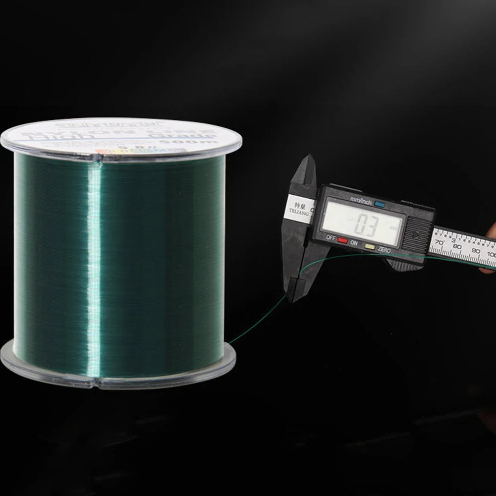 500M Super Strong Fishing Line Abrasion Resistant 18-90LB Braided Fishing Line Nylon Line for Saltwater and Freshwater