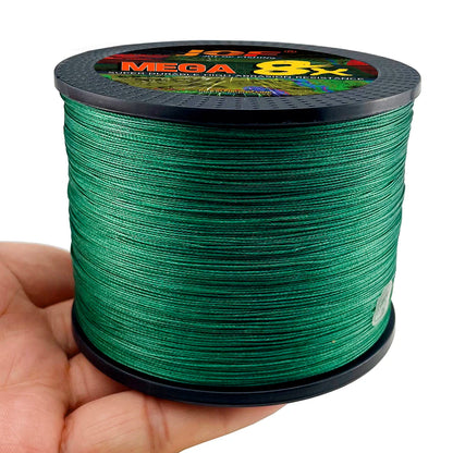 New 8 Strands PE Fishing Line Predatory Braided Wires 100M 300M 500M 1000M Multifilament Sea Carp Lines Durable Smooth Tackle