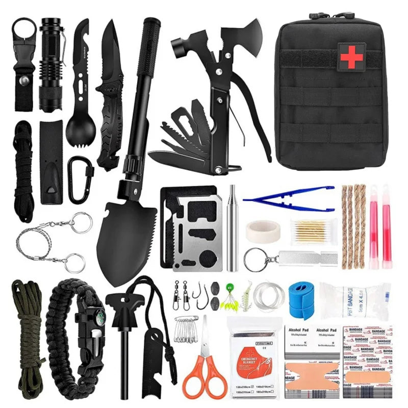 Outdoor Supplies Camping Emergency Equipment Camping Survival Tool Set Multifunction