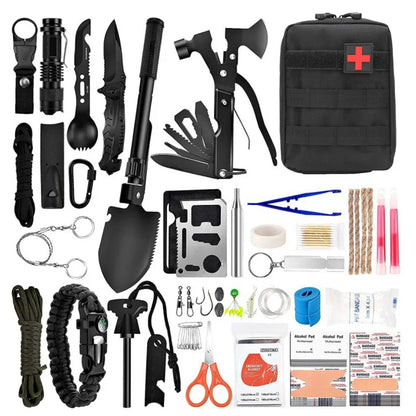 Outdoor Supplies Camping Emergency Equipment Camping Survival Tool Set Multifunction
