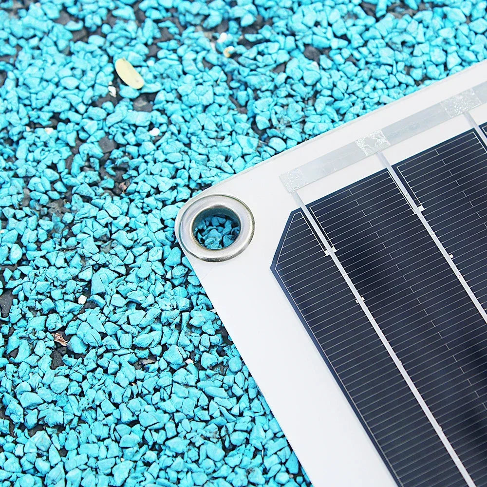 12V Flexible Solar Panel 600W 100W 200W 300W 400W 500W Bendable Waterproof Monocrystalline