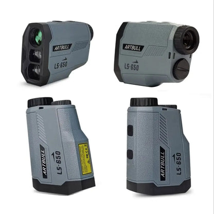 Laser Rangefinder Hunting Outdoor 650m Golf Rangefinder with Flag-Lock Slope Adjusted Distance Meter
