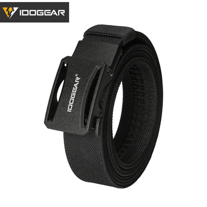 IDOGEAR Tactical Ratchet Belt 1.25” EDC Gun Belt Heavy-Duty Nylon CCW Belts