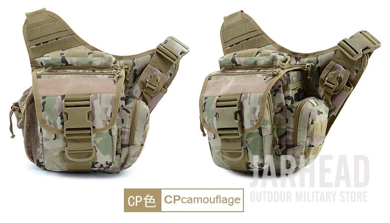 Outdoor Waterproof Durable Men Climbing Chest Shoulder Bag